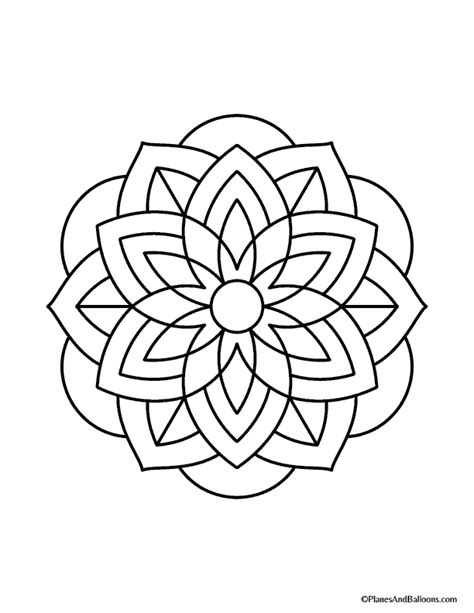 Easy Mandala Coloring Pages That Youll Actually Want To Color Simple