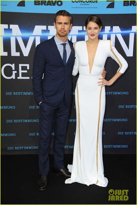 Shailene Woodley Theo James Take Divergent To Berlin Photo