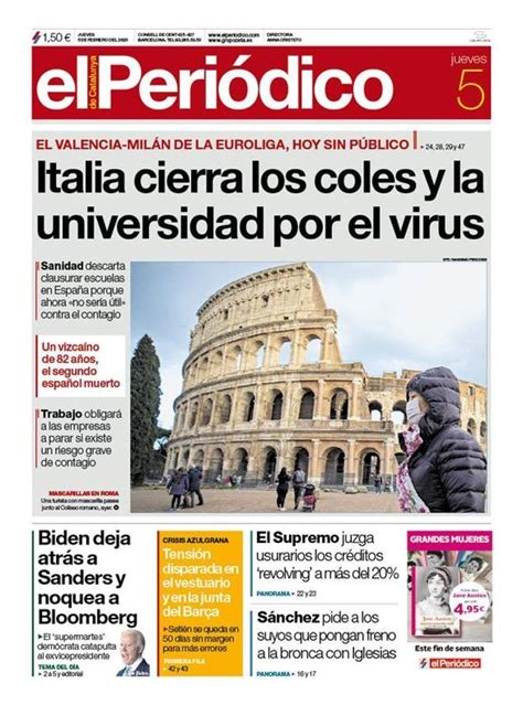 Prensa De Hoy Un Análisis De Las Portadas De Los Diarios