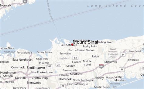 Mount Sinai Location Guide