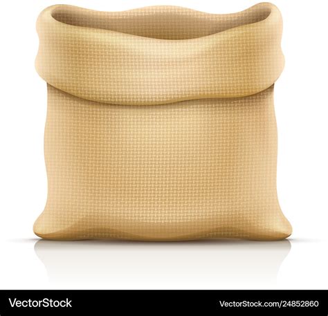 Burlap Sack For Products Royalty Free Vector Image