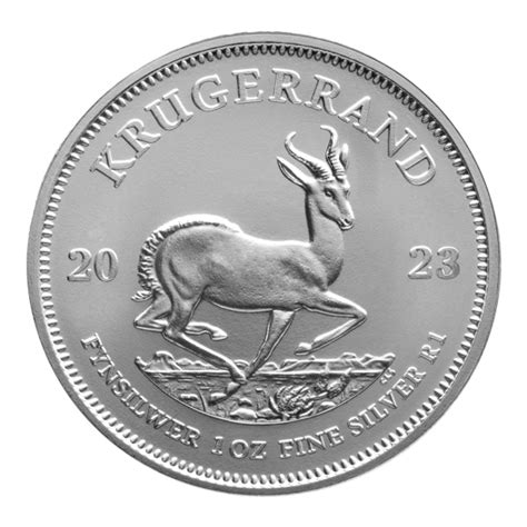 2023 1 Oz South African Silver Krugerrand From PIMBEX