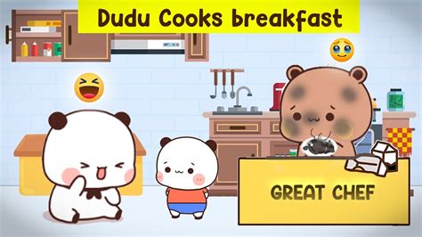 Dudu Cooks BREAKFAST BUBU DUDU Cuties Bubu Dudu Animation