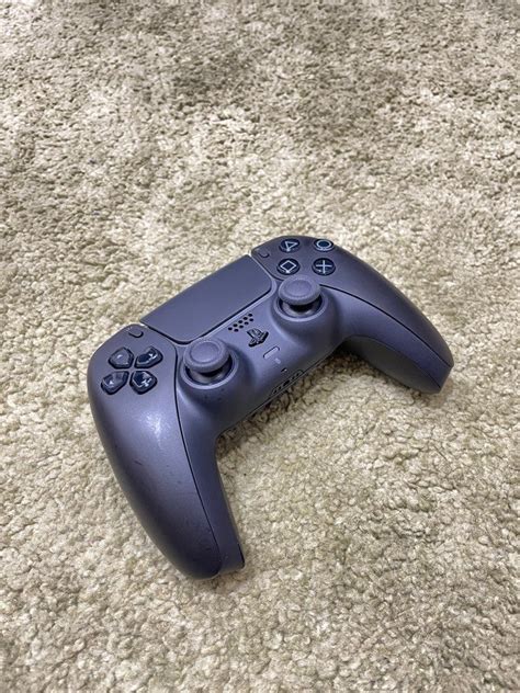 PS5 Black Controller, Video Gaming, Gaming Accessories, Controllers on Carousell