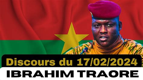 Le Discours Du Capitaine Ibrahim Traore YouTube