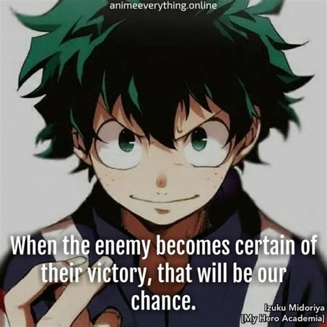 Top 10 Inspirational Deku Quotes From My Hero Academia Anime Everything Online