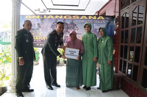 Sehari Jelang HUT TNI Dan HUT Kodam IV Diponegoro Kodim 0725 Sragen