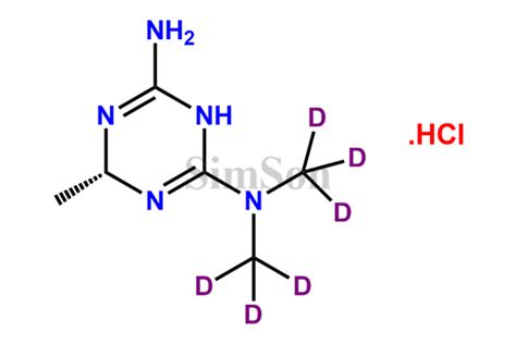 Imeglimin D6 Hydrochloride CAS No NA Simson Pharma Limited