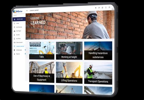EHSwise Lessons Learned Software Health And Safety Solution