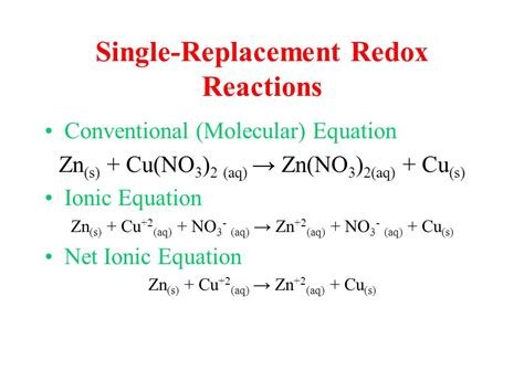 Wonderful Single Displacement Net Ionic Equation Gravitation Class 9 ...