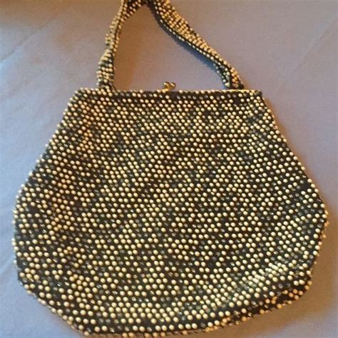 Vintage Beaded Handbag Beaded Handbag Handbag Beaded