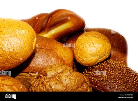 Assortment Of Baked Bread Stock Photo Alamy