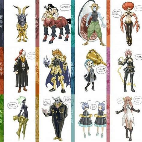 Spoiler Full Eclipse Zodiac Revealed R Fairytail Fairy Tail