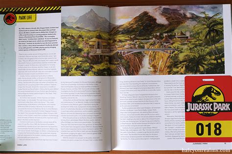 Jurassic Park The Ultimate Visual History Book Review Halcyon Realms Art Book Reviews