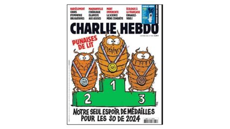 Paris 2024 En Couverture De Charlie Hebdo 🔓 Sportbusinessclub