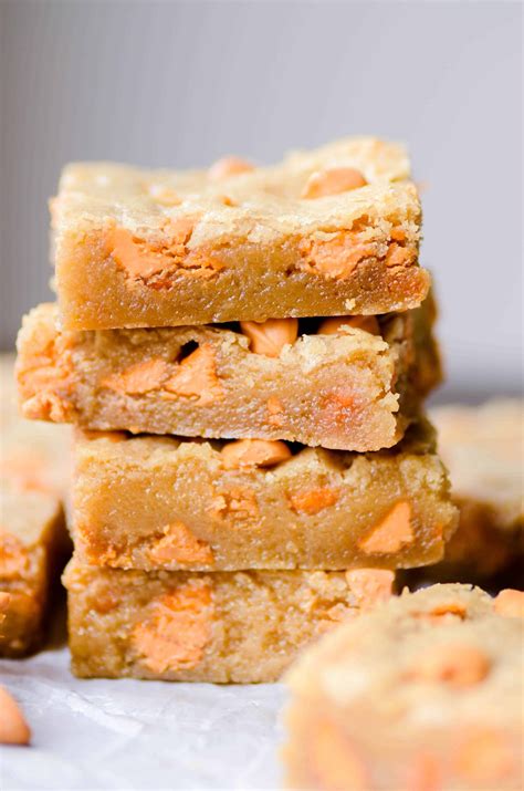 Perfect Fudgy And Chewy Homemade Butterscotch Blondies