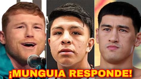 Canelo se BURLA de Jaime Munguía y apoya a BIVOL y Munguía LE RESPONDE