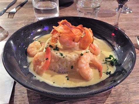 My Favourite Garlic Prawns And Jasmine Rice From Hotel Phillip Island