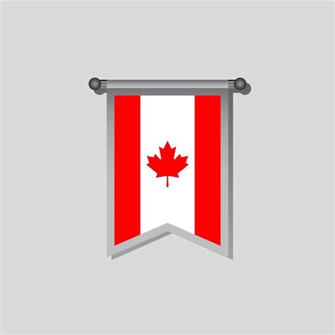 Illustration of Canada flag Template 13273219 Vector Art at Vecteezy