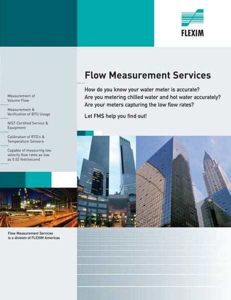 Flexim Fluxus Ultrasonic Flow Meters Heat Quantity Btu And Flow Meter