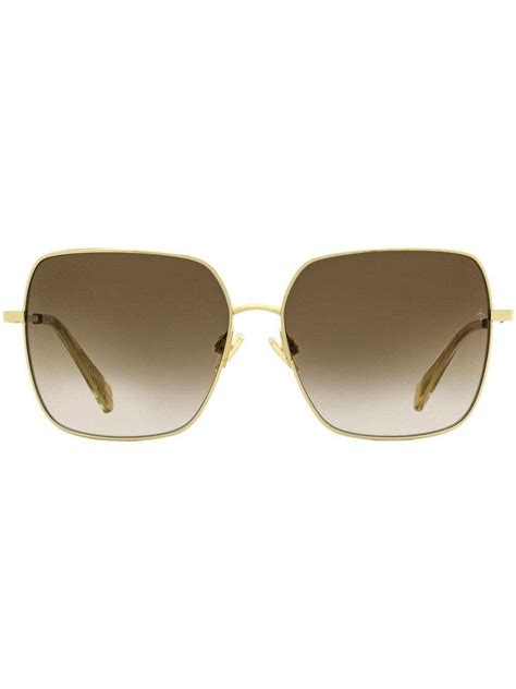 Buy Rag And Bone Eyewear Gradient Square Frame Sunglasses At 69 Off Editorialist