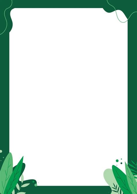 Customize Plant Page Border Templates Online Canva