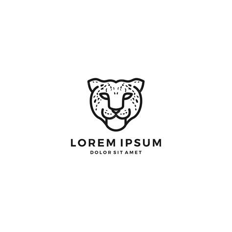 Premium Vector Leopard Head Logo