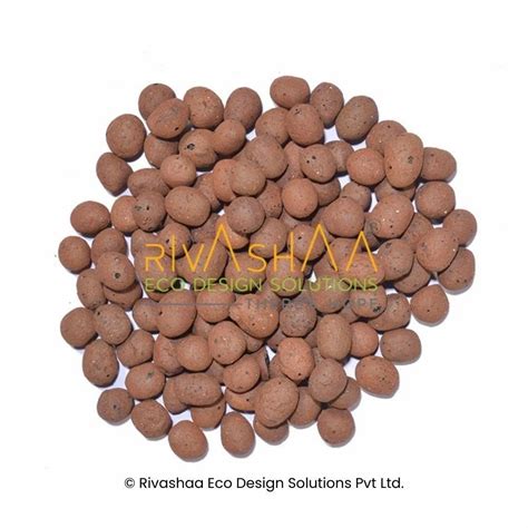 Rounds And Crushed Expanded Clay Aggregate ECA For Aquaponics Grade