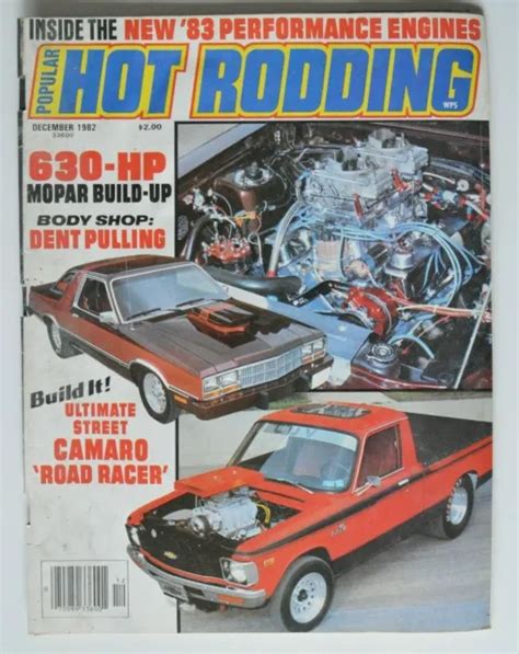 POPULAR HOT RODDING December Camaro Road Racer Guldstrand GSS Charger PicClick CA