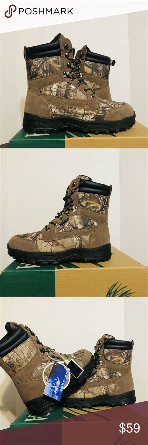 Itasca Mens Big Buck Hunting Boots Size 10.5 Camo | Hunting boots, Buck ...