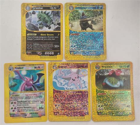 Pokemon 5x box toppers Pokémon Trading card SET 5 CARTE Catawiki