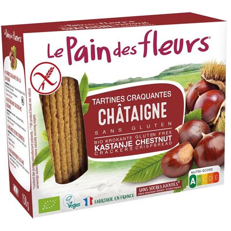 Pain Des Fleurs Tamme Kastanje Crackers