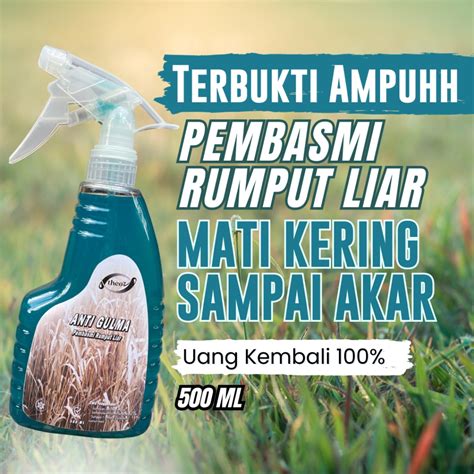 Jual Herbisida Pembasmi Rumput Liar Paling Ampuh Sapu Bersih Sampai