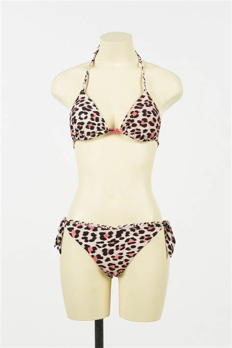 Twinset Bikini Triangel Leopard Online Bestellen