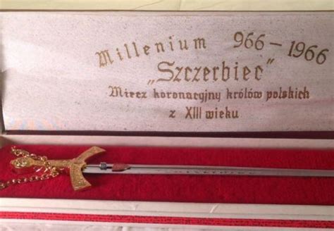 Polish Coronation Szczerbiec Sword Millennium