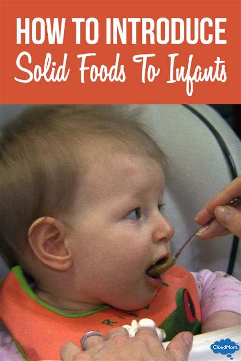 How To Introduce Solid Foods To Infants Introducing Solids Baby