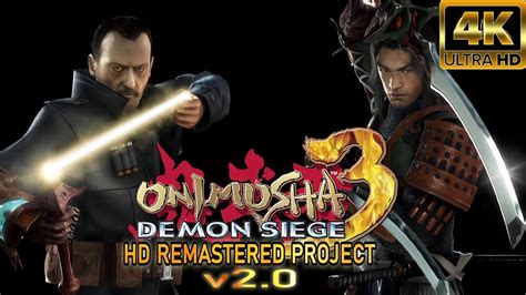 Onimusha 3 Demon Siege Hd Remastered V2 0 Update Pcsx2 1 7 Youtube