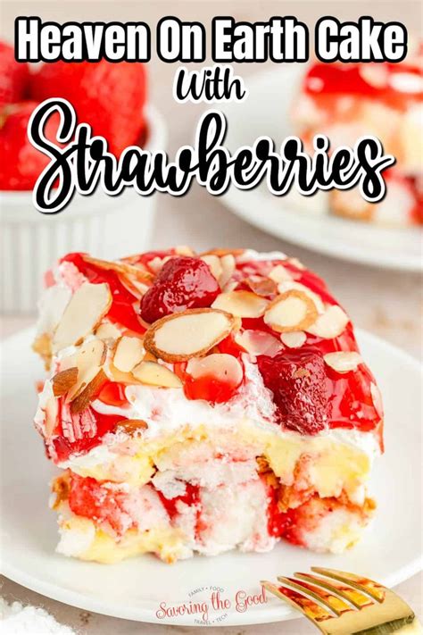 Heaven On Earth Cake Strawberry Recipe No Bake Cherry Cheesecake