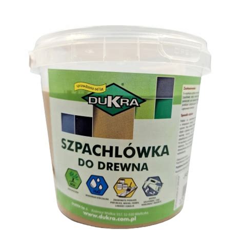 Szpachlówka do drewna szpachla 1 5 kg JASNY DĄB 11 376 031 2101