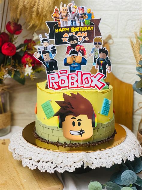 Roblox Topper Cake | Lazada