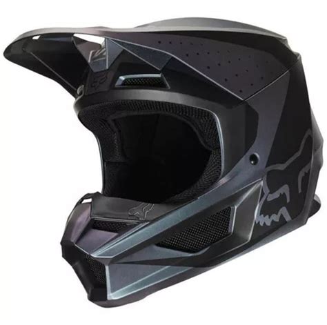 Casco Fox V Mvrs Werd Para Motocross Y Enduro Talla Color Negro