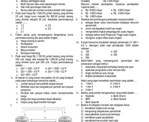 Contoh Soal Ujian Ekonomi Manajerial Soal Pembahasan Besaran Satuan