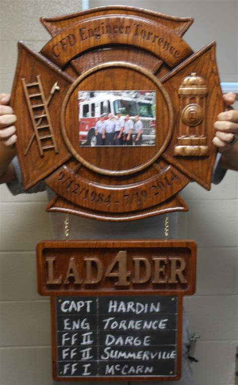 Retirement Plaque And Roster Board Retirement Plaque Firefighter Decor