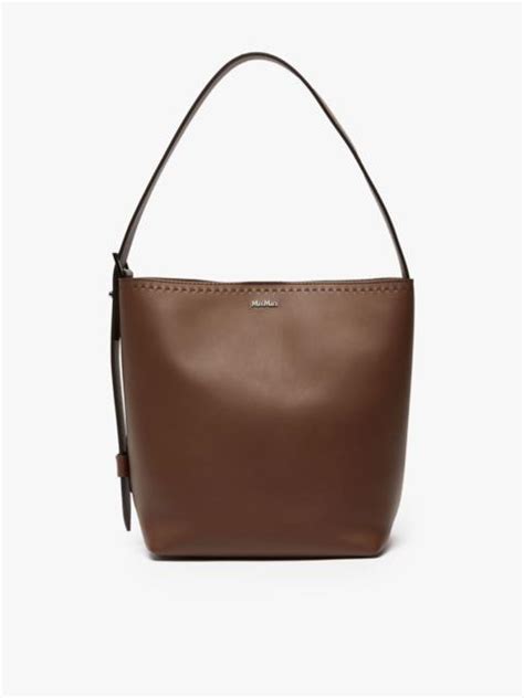 Max Mara Small Leather Archetipo Shopping Bag REVERSIBLE