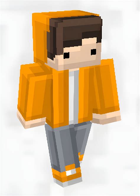 Top 5 Orange Minecraft Skins To Use