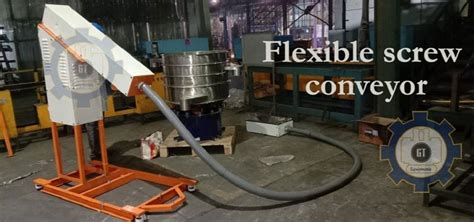 Gleam Tech Ms Flexible Screw Conveyor Capacity Tph V At Rs