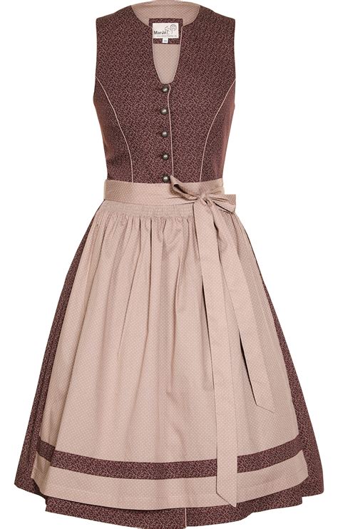 Marjo Minidirndl 2 Delig 58cm FIDA Wine Beige Bestellen