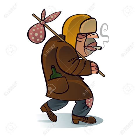 Cartoon Hobo Clipart | Free download on ClipArtMag