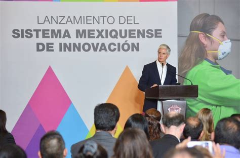 Del Mazo presente sistema para mejor la innovación tecnológica en el Edomex