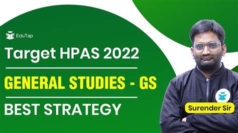 Gs Preparation Strategy Guidance For Hpas Prelims Best